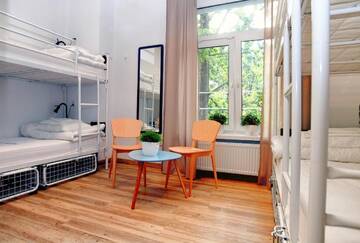 Фото номера Кровать в общем 6-местном номере Хостелы Warsaw Hostel Centrum г. Варшава 4