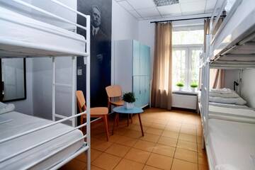 Фото номера Кровать в общем 6-местном номере Хостелы Warsaw Hostel Centrum г. Варшава 3