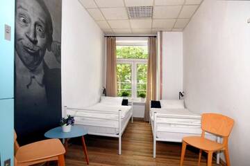 Фото номера Двухместный номер с 2 отдельными кроватями Хостелы Warsaw Hostel Centrum г. Варшава 6