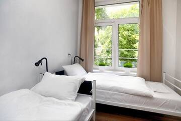 Фото номера Двухместный номер с 2 отдельными кроватями Хостелы Warsaw Hostel Centrum г. Варшава 9