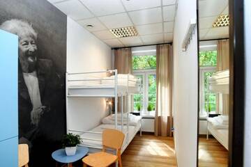 Фото номера Двухместный номер с двухъярусной кроватью Хостелы Warsaw Hostel Centrum г. Варшава 2