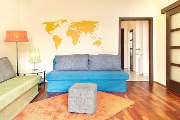 Фото номера Апартаменты с балконом Апартаменты Lovely Funky Flat near Royal Park г. Варшава 8