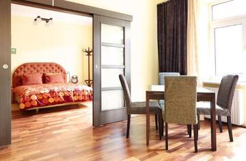 Фото номера Апартаменты с балконом Апартаменты Lovely Funky Flat near Royal Park г. Варшава 49