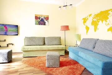 Фото номера Апартаменты с балконом Апартаменты Lovely Funky Flat near Royal Park г. Варшава 7