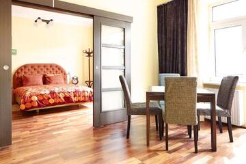 Фото номера Апартаменты с балконом Апартаменты Lovely Funky Flat near Royal Park г. Варшава 32