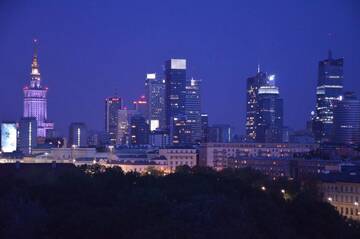 Фото номера Апартаменты с балконом Апартаменты Studio Panorama "Night and Day" г. Варшава 65