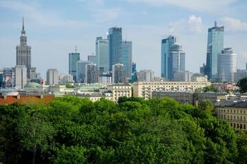 Фото номера Апартаменты с балконом Апартаменты Studio Panorama "Night and Day" г. Варшава 63