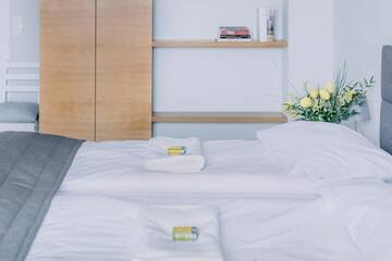 Фото номера Апартаменты с 2 спальнями Апартаменты APARTEL Plac Zbawiciela г. Варшава 68