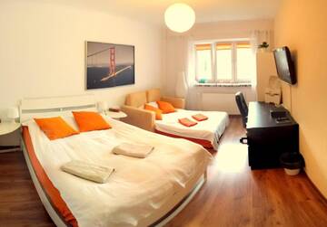 Фото номера Апартаменты с 1 спальней Апартаменты Studio Żelazna - Apartment near Old Town г. Варшава 6