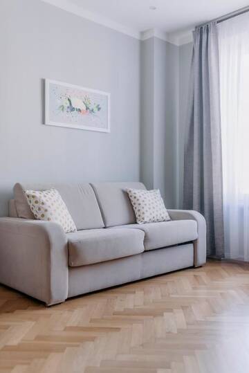 Фото номера Апартаменты с 2 спальнями Апартаменты APARTEL Plac Unii Lubelskiej г. Варшава 20