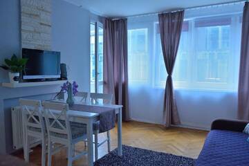 Фото номера Апартаменты с 1 спальней и балконом — Moniuszki, 10 Апартаменты Sleep4you Apartamenty Centrum г. Варшава 3