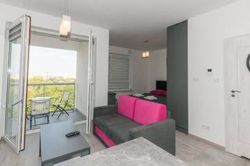 Фото номера Апартаменты с 1 спальней Апартаменты Pop Art Apartments г. Варшава 14