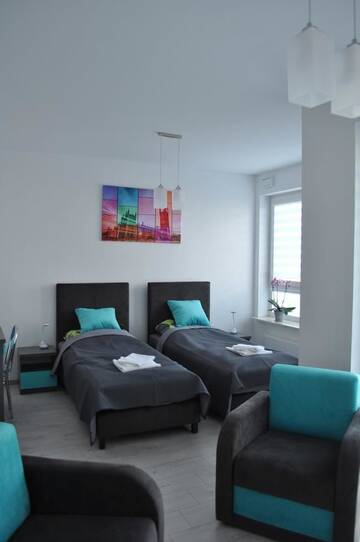 Фото номера Апартаменты с 1 спальней Апартаменты Pop Art Apartments г. Варшава 3
