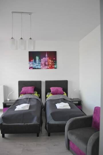 Фото номера Апартаменты с 1 спальней Апартаменты Pop Art Apartments г. Варшава 7