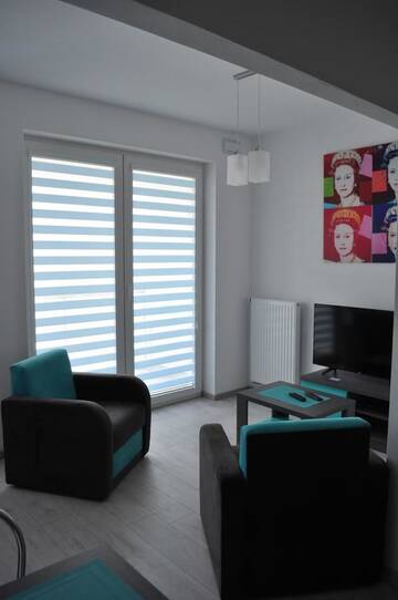 Фото номера Апартаменты с 1 спальней Апартаменты Pop Art Apartments г. Варшава 9