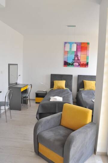 Фото номера Апартаменты с 1 спальней Апартаменты Pop Art Apartments г. Варшава 2