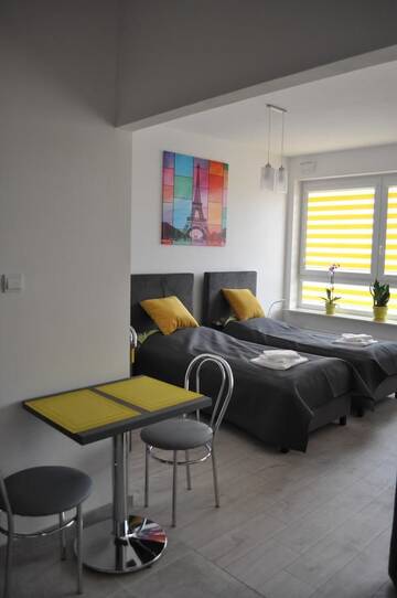 Фото номера Апартаменты с 1 спальней Апартаменты Pop Art Apartments г. Варшава 4