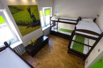 Фото номера Спальное место в 6-местном общем номере Хостелы Hostel Helvetia г. Варшава 9