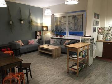 Фото номера Спальное место в 6-местном общем номере Хостелы Hostel Helvetia г. Варшава 4