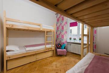 Фото номера Четырехместный номер эконом-класса Хостелы Hostel Helvetia г. Варшава 6