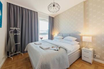 Фото номера Апартаменты с 1 спальней Апартаменты P&amp;O Apartments Mokotów г. Варшава 7