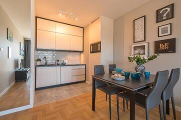 Фото номера Апартаменты с 1 спальней Апартаменты P&amp;O Apartments Mokotów г. Варшава 5