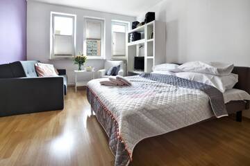 Фото номера Апартаменты-студио Апартаменты P&amp;O Apartments Bielany г. Варшава 16