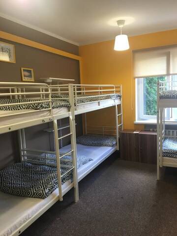 Фото номера Кровать в общем 8-местном номере для мужчин и женщин Хостелы Team Hostel г. Варшава 3