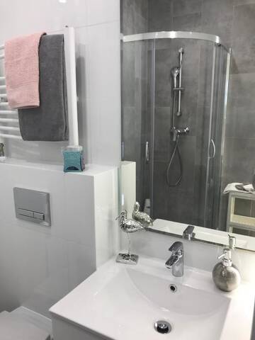 Фото номера Апартаменты-студио с видом на город Апартаменты Exclusive Apartments Smolna г. Варшава 4