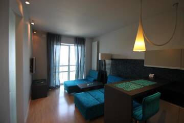 Фото номера Апартаменты (2 взрослых) - 61A Grzybowska Street Апарт-отели Platinum Towers E-Apartments г. Варшава 10