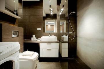 Фото номера Апартаменты (4 взрослых) - 61A Grzybowska Street Апарт-отели Platinum Towers E-Apartments г. Варшава 23