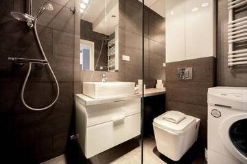 Фото номера Апартаменты (4 взрослых) - 61A Grzybowska Street Апарт-отели Platinum Towers E-Apartments г. Варшава 22