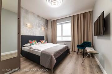 Фото номера Апартаменты Делюкс Апарт-отели Platinum Towers E-Apartments г. Варшава 6
