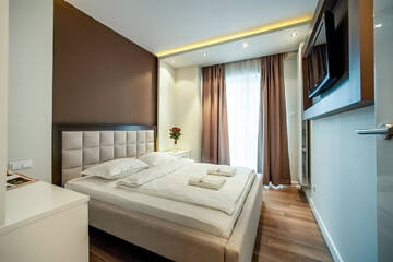 Фото номера Апартаменты (4 взрослых) - 61A Grzybowska Street Апарт-отели Platinum Towers E-Apartments г. Варшава 6