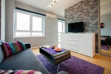Фото номера Апартаменты (2 взрослых) - 61A Grzybowska Street Апарт-отели Platinum Towers E-Apartments г. Варшава 5