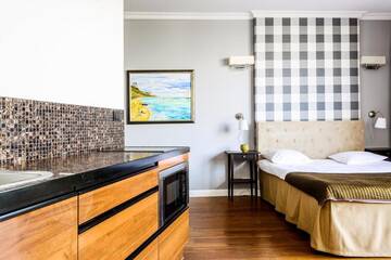 Фото номера Апартаменты «Комфорт» (для 2 взрослых) Апартаменты Triton Park Apartments г. Варшава 12