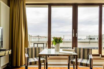 Фото номера Апартаменты «Комфорт» (для 2 взрослых) Апартаменты Triton Park Apartments г. Варшава 14