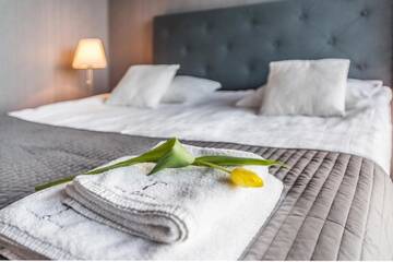 Фото номера Апартаменты Делюкс Апартаменты Triton Park Apartments г. Варшава 6