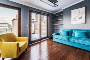 Фото номера Апартаменты Делюкс Апартаменты Triton Park Apartments г. Варшава 5