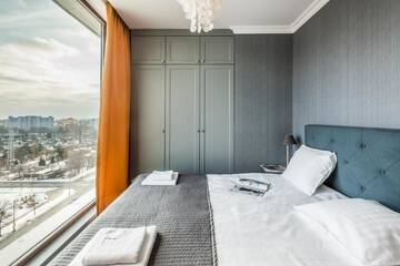 Фото номера Апартаменты Делюкс Апартаменты Triton Park Apartments г. Варшава 7