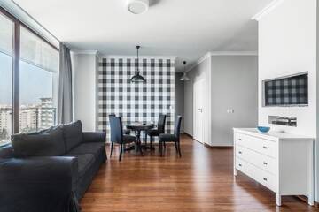 Фото номера Апартаменты (для 4 взрослых) Апартаменты Triton Park Apartments г. Варшава 6