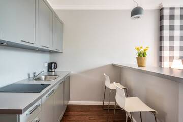 Фото номера Стандартные апартаменты с двуспальной кроватью Апартаменты Triton Park Apartments г. Варшава 2