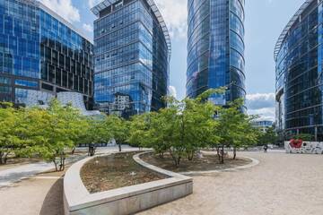 Фото номера Апартаменты с 1 спальней Апартаменты P&amp;O Apartments Plac Europejski г. Варшава 7