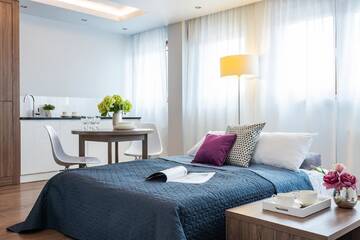 Фото номера Апартаменты с 1 спальней Апартаменты P&amp;O Apartments Plac Europejski г. Варшава 4