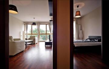 Фото номера Апартаменты (для 2-4 взрослых) Апартаменты Executive Suites Galeria Park г. Варшава 33