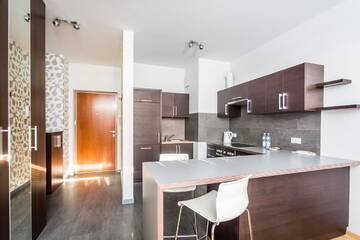 Фото номера Номер-студио с диваном-кроватью Апартаменты Executive Suites Galeria Park г. Варшава 14