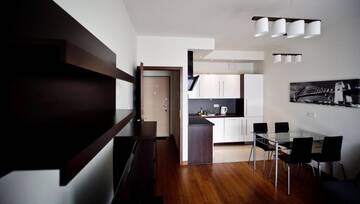 Фото номера Апартаменты Делюкс: Obrzeżna, 7А Апартаменты Executive Suites Galeria Park г. Варшава 3