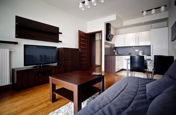 Фото номера Апартаменты Делюкс: Obrzeżna, 7А Апартаменты Executive Suites Galeria Park г. Варшава 5