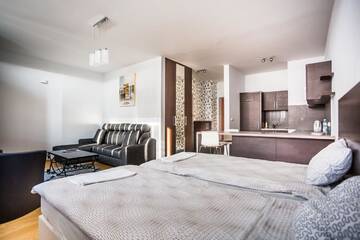 Фото номера Номер-студио с диваном-кроватью Апартаменты Executive Suites Galeria Park г. Варшава 18