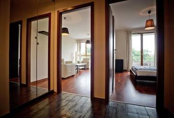 Фото номера Апартаменты (для 2-4 взрослых) Апартаменты Executive Suites Galeria Park г. Варшава 29